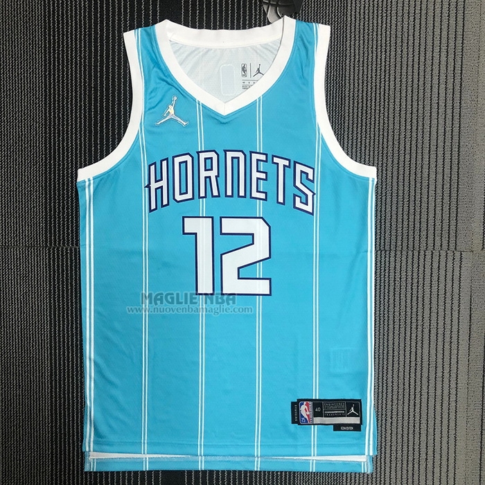 Maglia
 Kelly Oubre JR. NO 12 Charlotte Hornets Icon 2020-21 Verde
